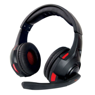 Headphones with Microphone Esperanza EGH370 Black Red