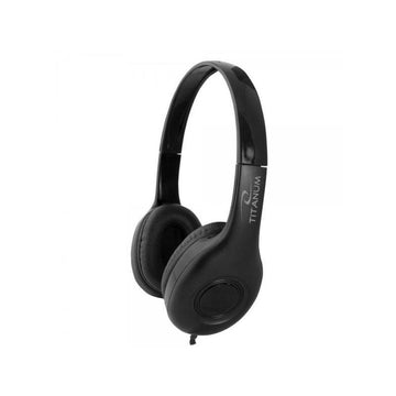 Casques avec Microphone Titanum TH114 Noir