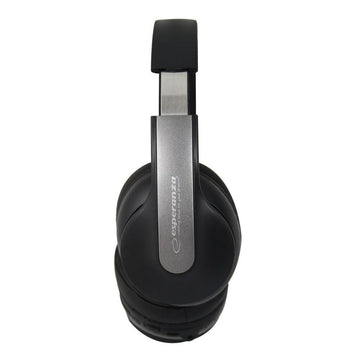 Headphones with Microphone Esperanza EH240 Black