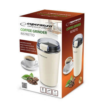 Electric Grinder Esperanza EKC008W White 160 W