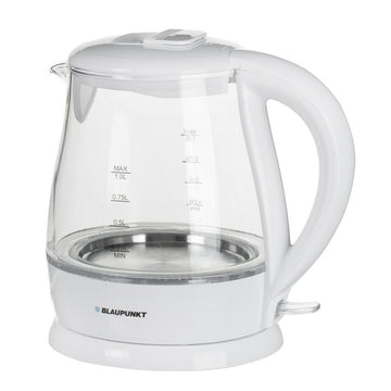 Kettle Blaupunkt EKG301  White Glass Aluminium 1630 W 1 L