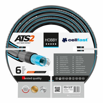 Schlauch Cellfast Hobby Ats2 PVC 50 m Ø 15 mm 6 Schichten