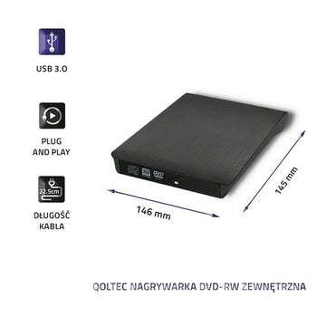 DVD Recorder Qoltec 51857
