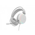 Headphones with Microphone Genesis NEON 613 White Multicolour