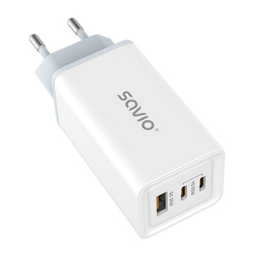 Chargeur mural Savio LA-07 Blanc 65 W