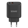 Chargeur mural Savio LA-06/B Noir 30 W