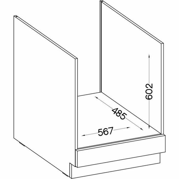 Oven housing Grey