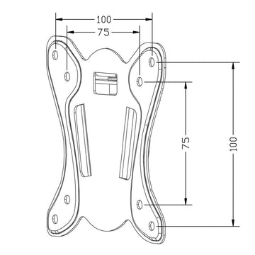 TV Mount MacLean MC-715A 27" 13" 25 kg