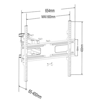 Wall Bracket MacLean 80" 50 kg
