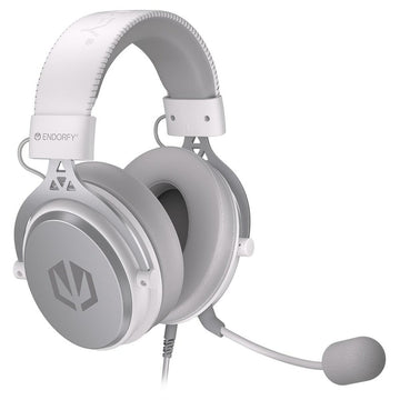 Headphones with Microphone Endorfy VIRO Onyx White