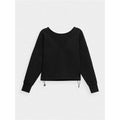 Women’s Sweatshirt without Hood 4F BLD026 Black