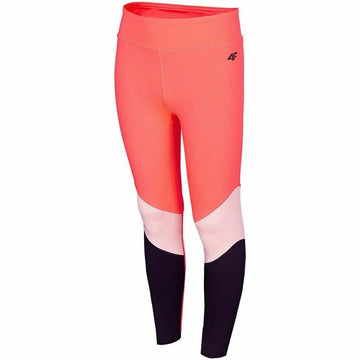 Sportshorts für Kinder 4F JSPDF003 Neon Rosa