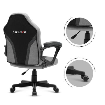 Gaming Chair Huzaro Ranger 1.0 Grey Mesh       Black/Grey