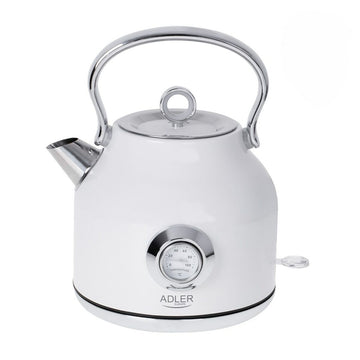 Kettle Adler AD 1346w White metal Stainless steel 1850-2200 W 1,7 L