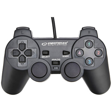 Gaming Controller Esperanza EG102 USB 2.0 Schwarz PC PlayStation 3
