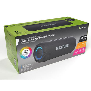 Tragbare Bluetooth-Lautsprecher Tracer MaxTube Schwarz 20 W