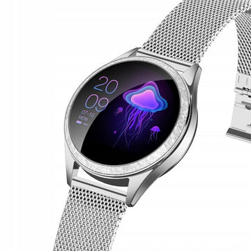 Smartwatch Oromed Smart Crystal Silberfarben 1,04"