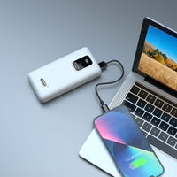 Powerbank Goms Polnilen Bela USB-C