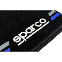 Set talnih preprog za avto Sparco SPCF508BL Modra Univerzalno