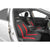 Car Seat Covers Sparco Sabbia Black/Red