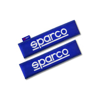 Coussinets de ceinture de sécurité Sparco SPC1209BL Bleu