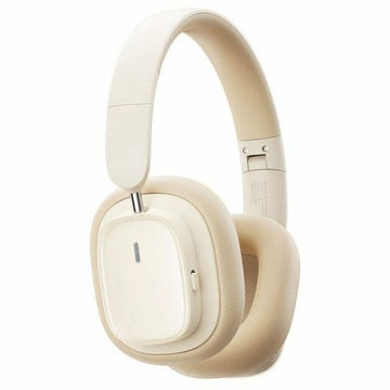 Headphones with Microphone Baseus White