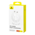 Kabel USB-C v USB-C Baseus P10365200211-02 Bela 1 m