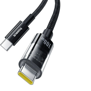 Kabel USB-C v USB-C Baseus P10373000111-01 Črna 2 m