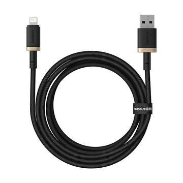 Kabel iz USB v Lightning Baseus P10377801U01-02 Črna Zlato 2 m
