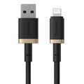 Kabel iz USB v Lightning Baseus P10377801U01-02 Črna Zlato 2 m