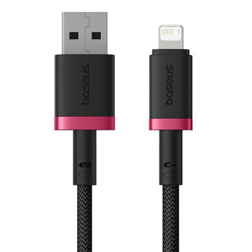 Kabel iz USB v Lightning Baseus P10377801U01-03 Črna Rdeča 2 m