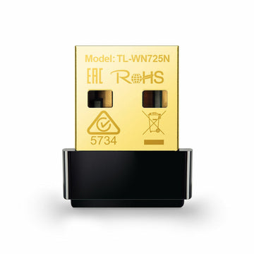 Network Adaptor TP-Link N150 Nano WIFI 5 Ghz 150 Mbit/s Black