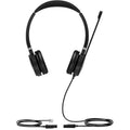 Headphones with Microphone Yealink YHS36-DUAL Black/Silver