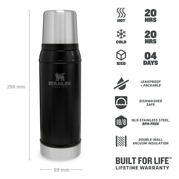 Thermos Stanley 10-01612-028 Black Stainless steel 750 ml