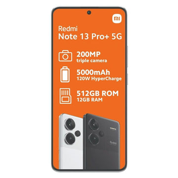 Smartphone Xiaomi REDMI NOTE 13 PRO+ 6,67" Mediatek Dimensity 7200 Ultra 12 GB RAM 512 GB Weiß