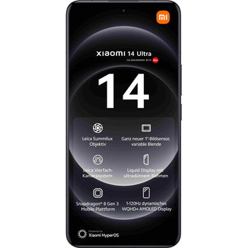 Smartphone Xiaomi 14 Ultra 6,73" 16 GB RAM 512 GB Black