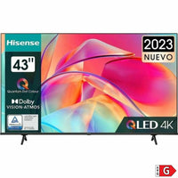 TV intelligente Hisense 43E7KQ 4K Ultra HD 43" HDR D-LED QLED