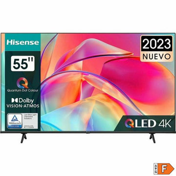 TV intelligente Hisense 55E7KQ 4K Ultra HD 55" HDR HDR10 QLED Direct-LED Dolby Vision