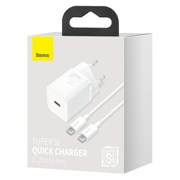 Chargeur mural Baseus Super Si Blanc 25 W