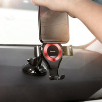 Car Mount Baseus Osculum Black Black/Red