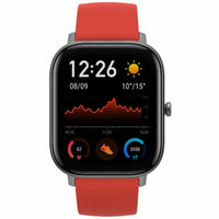 Smartwatch Amazfit GTS 1,65" AMOLED GPS 220 mAh Grau Orange 1,65"