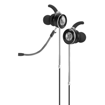 Headphones with Microphone HP DHE-7004 Black