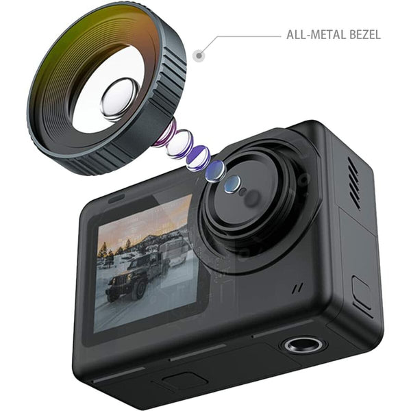 Sport-Kamera SJCAM SJ10 Pro 2,3" 4K Ultra HD Schwarz