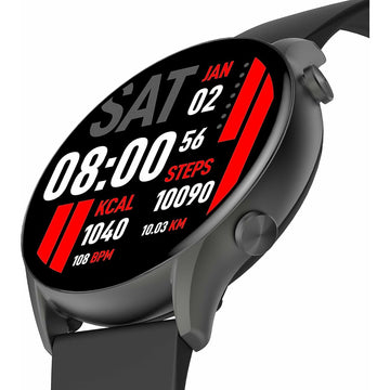 Montre intelligente KR-BLACK Noir