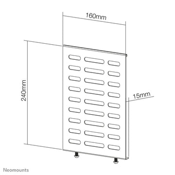 TV Mount Neomounts NS-MBTC100BLACK 10 kg