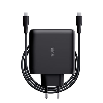 Wall Charger Trust 100 W Black (1 Unit)