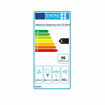 Kuhinjska napa Mepamsa IRUN 2.0 70 70 cm 660 m3/h 65 dB 250W