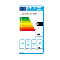 Hotte standard Mepamsa 223285 60 cm