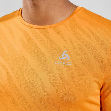 Unisex Short Sleeve T-Shirt Odlo Zeroweight Enginee Orange