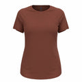 Women’s Short Sleeve T-Shirt Odlo Essential 365 Brown